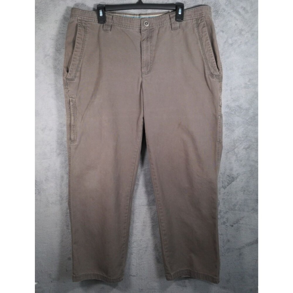 Columbia Omni-Shield Pants Mens 38x30 Brown Outdoor Cargo Fishing Hiking Hunting